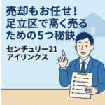 売却もお任せ！足立区で高く売るための5つの秘訣｜センチュリー21 アイリンクス