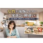 女性が後悔しやすい家選びの勘違い ―「選ぶ基準」を間違えると満足度は下がる ―