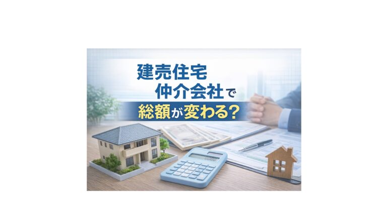 建売住宅は仲介会社で総額が変わる？知らないと損する仕組み